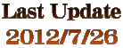 Last Update 2012/7/26
