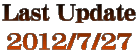 Last Update 2012/7/27