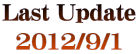 Last Update 2012/9/1