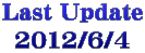 Last Update 2012/6/4