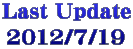 Last Update 2012/7/19