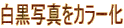白黒写真をカラー化