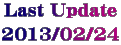 Last Update 2013/02/24