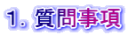 １．質問事項