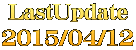 LastUpdate 2015/04/12
